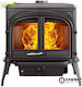 Kawmet Premium Helios S8 Eco Fontă Soba pe lemne 13.9kW Negru