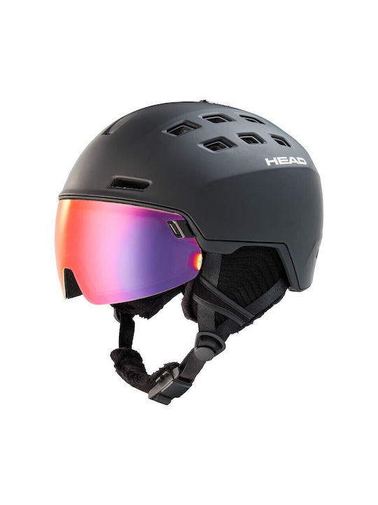 Head Radar 5K Pola Ski & Snowboard Helm in Schwarz Farbe