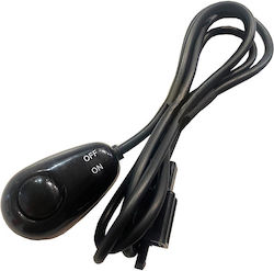 Comutator On/Off auto 1m Universal 3pin Negru