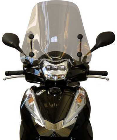 Fabbri Getöntes Visier Motorrad für Honda SH 300 2016-2020 3178/LD