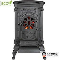 Kawmet P9 Eco Fontă Soba pe lemne 8kW Negru