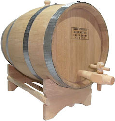 Fresh Wine Wooden Barrel with Tap 10lt 001126