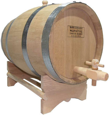 Fresh Wine Wooden Barrel with Tap 10lt 001126