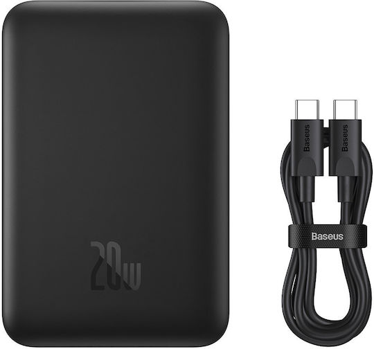 Baseus PPCX030001 Power Bank 10000mAh 20W с USB-C порт Черен