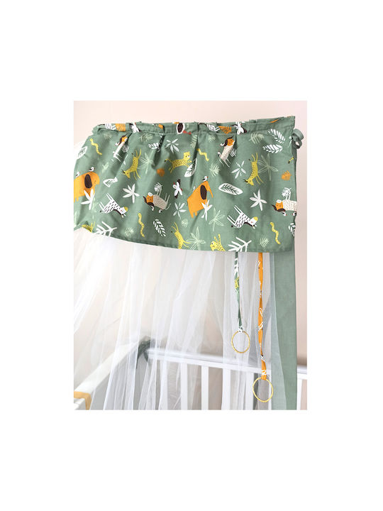 Baby Star Mosquito Net Crib Kenya 7239 Green 520x180cm