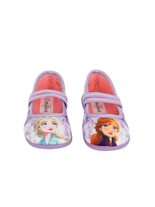 Παιδικές παντόφλες Frozen για κορίτσι FR002029-Λιλά