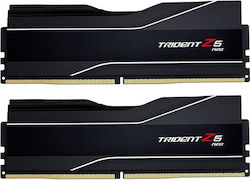 G.Skill Trident Z5 Neo 64GB DDR5 RAM cu 2 module (2x32GB) și Viteză 6000 pentru Desktop