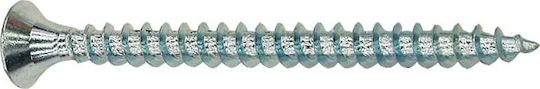 FFG MDF Screw Phillips Galvanized DIN 7505 with Diameter M3 and Length 50mm