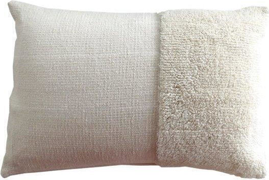 Art et Lumiere Decorative Pillow Case from 100% Cotton White 40x60cm