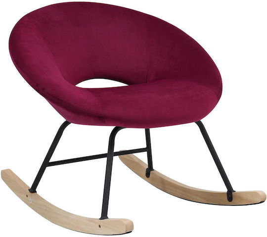 Schaukelstuhl Aiden 73.5x85x73cm Red Schaukelstuhl Aiden 73.5x85x73cm Red