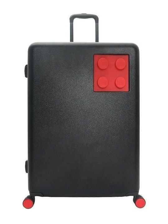 LEGO Trolley Small Brick Medium Hard Black Suitcase With 4 Wheels Height 65cm