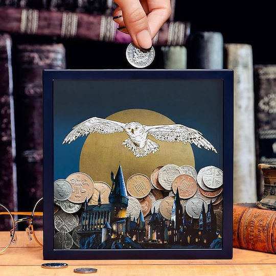 Paladone Hedwig Harry Potter Κουμπαράς Πλαστικός Μπλε 18x18cm