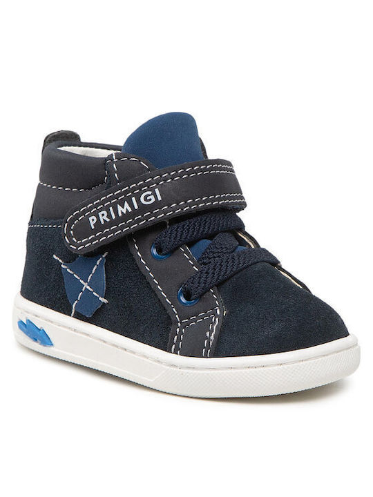 Primigi Kids Suede Boots Navy Blue