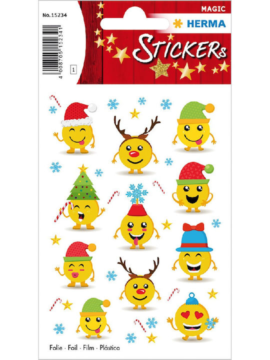 Herma Χριστουγεννιάτικα Велкро Christmas Emojis