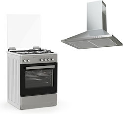 Thermogatz TGS 3521 IX Turbo + TGS 970 IX Σετ Οικιακών Συσκευών