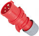 PCElectric Male Industrial Socket 4P 32A IP44 024-6