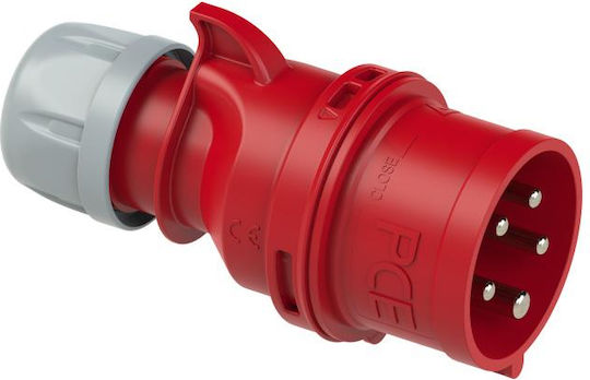 PCElectric Männliche Industriesteckdose 5P 16A IP44 7015-6
