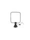 Decorative Lamp with Socket for Bulb E27 Black