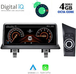 Digital IQ Car-Audiosystem für BMW Serie 1,S.1 / E81 / E82 / E87 2004-2008 (Bluetooth/USB/AUX/WiFi/GPS/Apple-Carplay) mit Touchscreen 10.25"