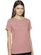 4F Women's Blouse Short Sleeve Pink