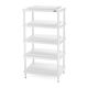 Solidsteel S5-5 Advanced Rack 5 Επιπέδων Λευκό 58.4x108.5x43cm