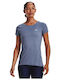 HeatGear Women's T-shirt Fast Drying Light Blue