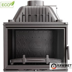 Kawmet W17 Eco Șemineu cu inserție Lemn 16.1kW Drept cu o ușă care se deschide