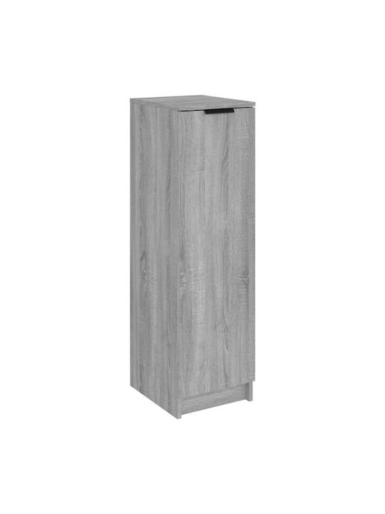 Holz Schuhschrank mit 6 Regalen Grey Sonoma L30xW35xH100cm