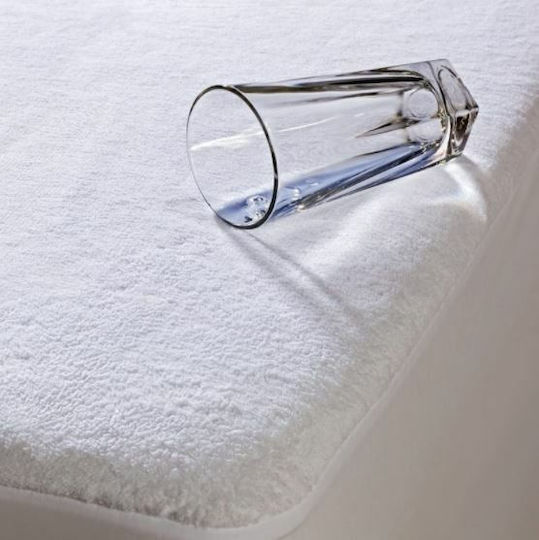 Advanced Healthcare Fitted Waterproof Crib Mattress Protector Antibacterial Terry Towel 70x140cm