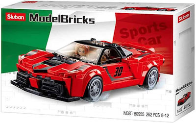 Sluban Building Block Italian Super Car for 8+ years 262pcs