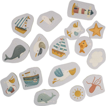 Little Dutch Sailors Bay Bath Toy for 6++ Months 16pcs