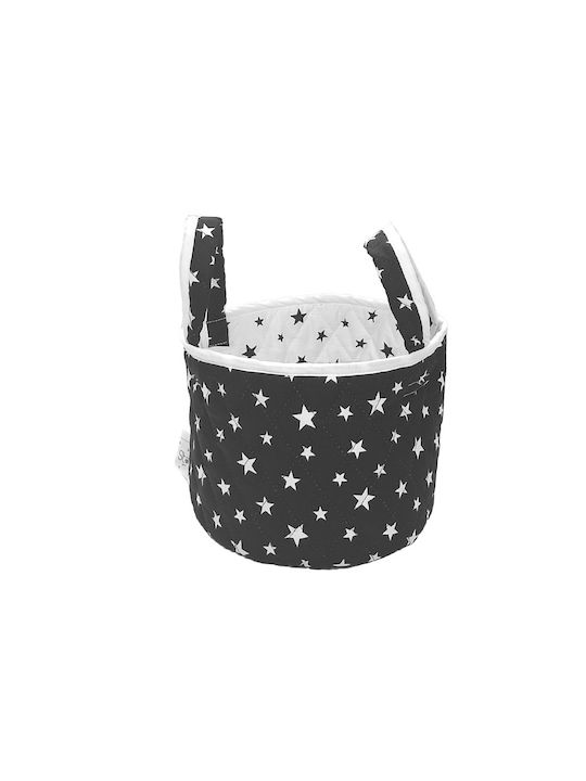 Baby Star Nursery Storage Basket Black 1pcs