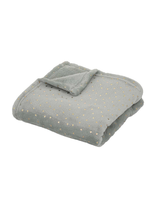 Atmosphera Blanket Nursery Swaddling Blankets Gray 75x100cm.