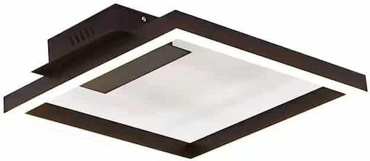 Led7 Carla-S Deckenleuchte 40cm Braun mit Fassung E27