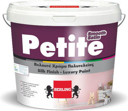 Berling Petite Satin Base A Plastic Paint for Interior Use White 750ml