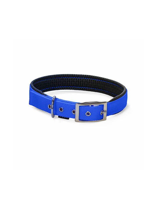 Glee Neoprene Dog Collar in Blue color Large 25mm x 51cm 88664