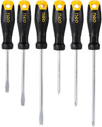 Deli Set 6 Precision Screwdrivers with 6 Interchangeable Tips