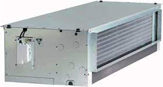 VentilClima AIR 50I Fan Coil 4.56/6.4kW Καναλάτο Ασημί