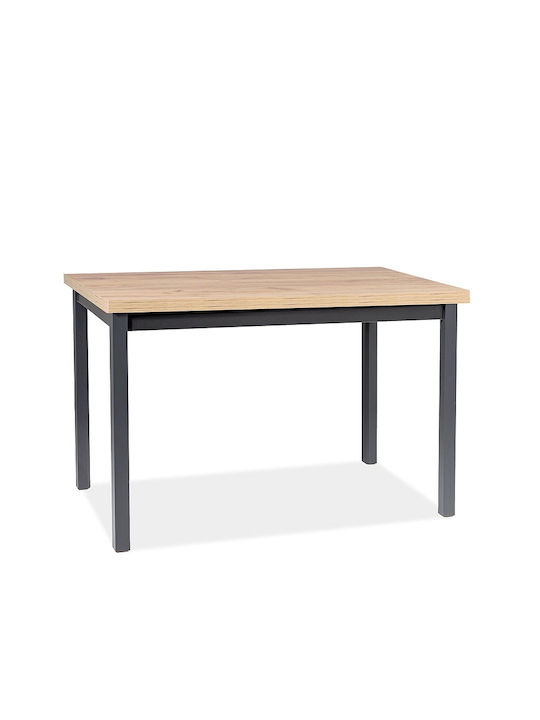 Adam Table Kitchen Wooden 120x68x75cm