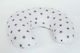 Nursing & Pregnancy Pillow Stars Gray