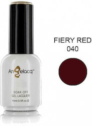 Angelacq Ημιμόνιμο Βερνίκι 039 Fiery Red 15ml Angelacq Ημιμόνιμο Βερνίκι 039 Fiery Red 15ml