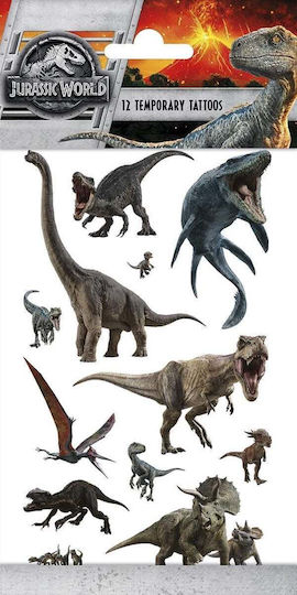 Fanatics Jurassic World Kinder Tattoos