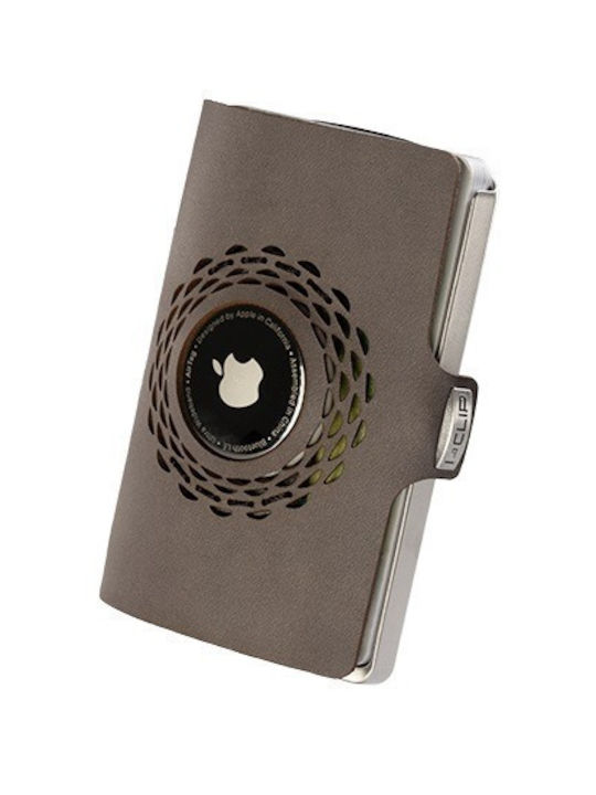 I-CLIP - Heritage Steel Blasted RADIO IMPACT Apple AirTag, Γκρί