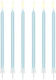 Balloon Birthday Candle Regular in Light Blue Color 12pcs SCD-2-001J