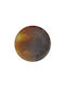 Tognana Rust Copper Plate Shallow made of Porcelain Brown with Diameter 29cm 6pcs