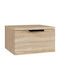 Wooden Bedside Tables 2pcs Sonoma Δρυς 34x30x20cm