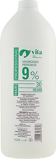 Vita Hair Professional Οξειδωτικό Γαλάκτωμα 30Vol 1000ml