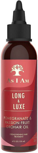 As I Am Long & Luxe Λάδι Μαλλιών για Ενδυνάμωση 120ml