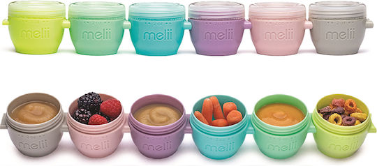Melii Snap & Go Πολύχρωμα 59ml 6τμχ Melii Snap & Go Πολύχρωμα 59ml 6τμχ