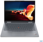 Lenovo ThinkPad X1 Yoga Gen 7 14" IPS Touchscreen (i7-1255U/16GB/512GB SSD/W11 Pro) Storm Grey (US Keyboard)